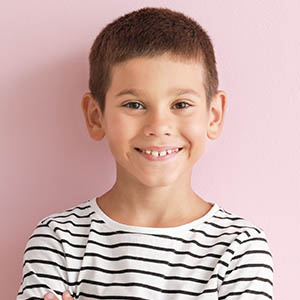 boy smiling, pediatric dentistry cinco ranch tx