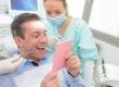 man looking at his One Day Dental Crowns