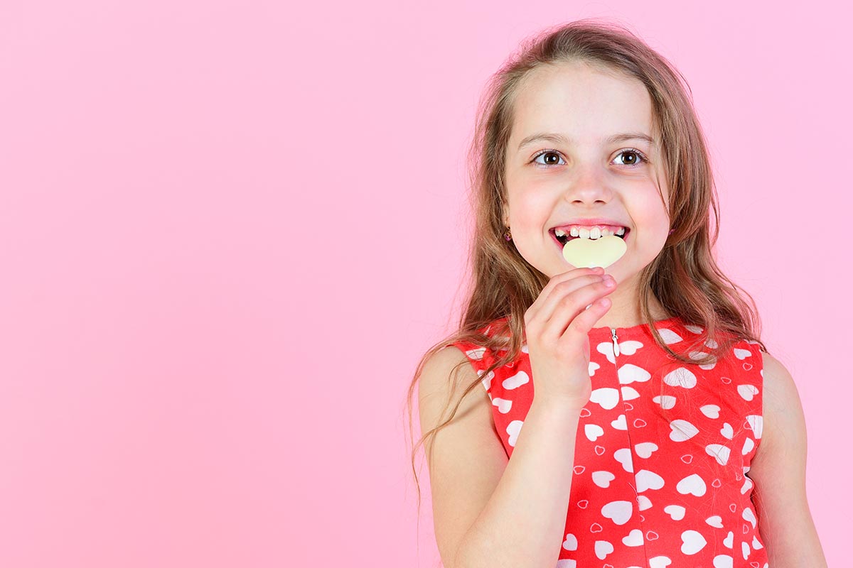 sugar-and-your-dental-health girl who is thinking about sugar and your dental health